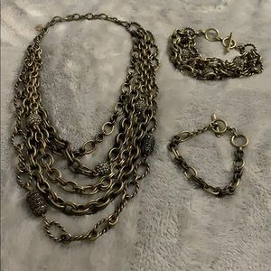 RETIRED Chloe + Isabel necklace and bracelet set